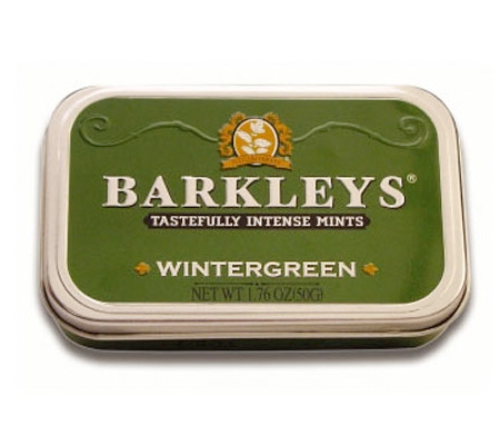 Barkleys Mints - Wintergreen Tin 50g